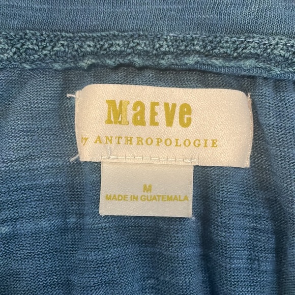 Maeve by Anthropologie blue ruffle tank - M - Picture 3 of 3